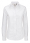 Preview: Damen Bluse Oxford Langarm